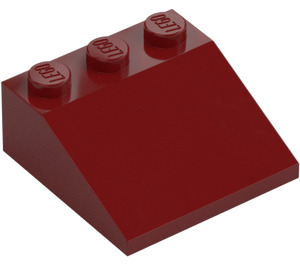 LEGO Dark Red Slope 3 x 3 (25°) (4161)