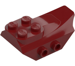 LEGO Dark Red Slope Brick with Wing and 4 Top Studs and Side Studs (79897)