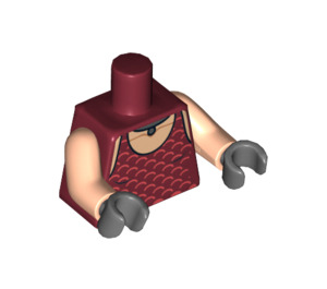 LEGO Dark Red Sugi Torso (973 / 76382)