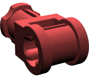 LEGO Dark Red Technic Through Axle Connector with Bushing (32039 / 42135)