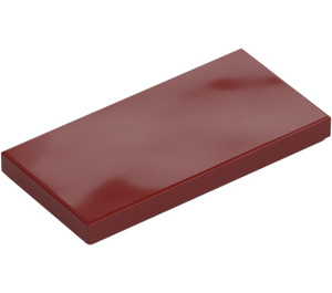 LEGO Dark Red Tile 2 x 4 (87079)