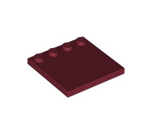 LEGO Dark Red Tile 4 x 4 with Studs on Edge (6179)