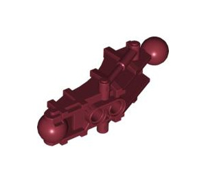 LEGO Dark Red Toa Hordika Lower Leg (50920)