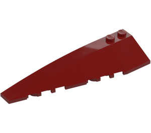 LEGO Dark Red Wedge 10 x 3 x 1 Double Rounded Left (50955)