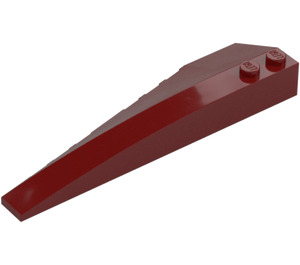 LEGO Dark Red Wedge 10 x 3 x 1 Double Rounded Right (50956)