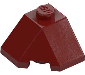 LEGO Dark Red Wedge 2 x 2 (45°) Corner (13548)