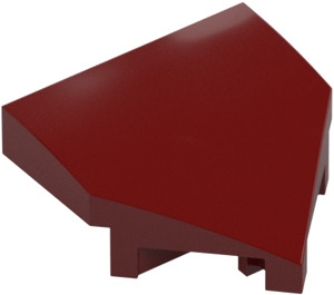 LEGO Dark Red Wedge 2 x 2 x 0.7 with Point (45°) (66956)