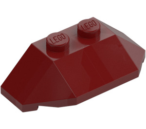 LEGO Dark Red Wedge 2 x 4 Triple (47759)