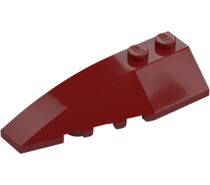 LEGO Rouge Foncé Pièce de monnaie 2 x 6 Double La gauche (5830 / 41748)