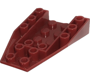 LEGO Mørk rød Kile 6 x 4 Omvendt (4856)