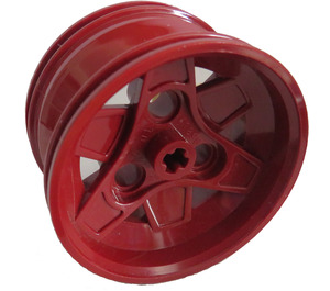 LEGO Dark Red Wheel Rim Ø43.2 x 26 with 3 Pin Holes (41896)