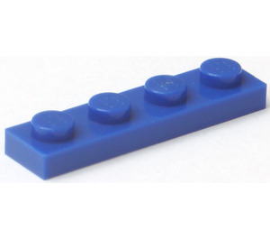 LEGO Dark Royal Blue Plate 1 x 4 (3710)