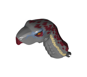 LEGO Dark Stone Gray Animal Head (78421)