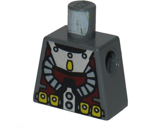 LEGO Gris piedra oscuro Atlantis Diver Torso sin brazos (973)