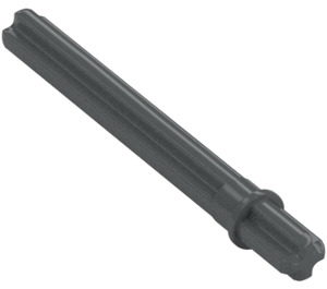 LEGO Dark Stone Gray Axle 5.5 Double with Stop (32209 / 59426)