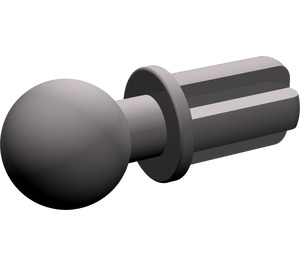 LEGO Dark Stone Gray Axle with Ball (2736 / 3985)