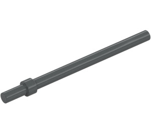 LEGO Dark Stone Gray Bar 6 with Thick Stop (28921 / 63965)