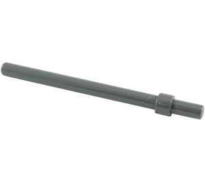LEGO Dark Stone Gray Bar 6 with Thick Stop (28921 / 63965)