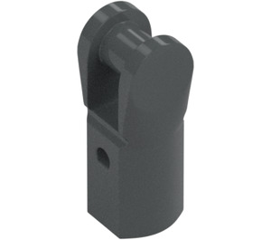 LEGO Dark Stone Gray Bar Holder with Handle (23443 / 49755)