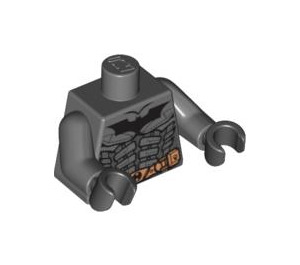 LEGO Dark Stone Gray Batman Torso (973 / 76382)