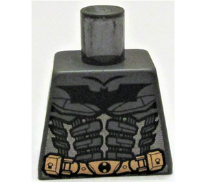 LEGO Dark Stone Gray Batman Torso without Arms (973)