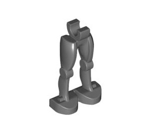 LEGO Dunkles Steingrau Battle Droid Beine mit Torso Clip (42687 / 65035)