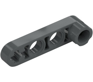 LEGO Dark Stone Gray Beam 1 x 4 x 0.5 (2825 / 32006)