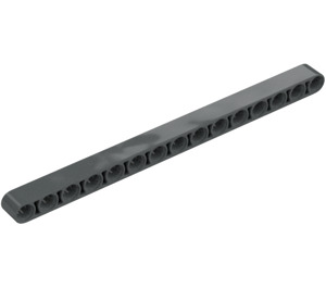 LEGO Dark Stone Gray Beam 15 (32278 / 64871)