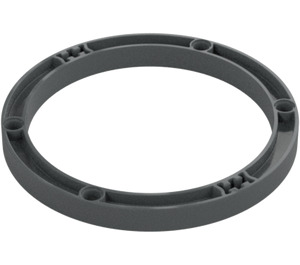 LEGO Dark Stone Gray Beam Circle 11 x 11 (77107)