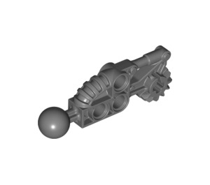 LEGO Dunkles Steingrau Balken mit Z12 Ball Ø10.2 (50921)