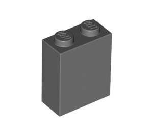 LEGO Gris pierre foncé Brique 1 x 2 x 2 avec support d'essieu intérieur (3245)