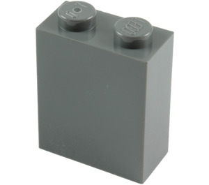 LEGO Gris pierre foncé Brique 1 x 2 x 2 avec porte-goujon intérieur (3245)