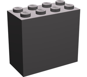 LEGO Dark Stone Gray Brick 2 x 4 x 3 (30144)