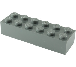 LEGO Dunkles Steingrau Backstein 2 x 6 (2456 / 44237)