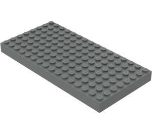 LEGO Dark Stone Gray Brick 8 x 16 (4204 / 44041)
