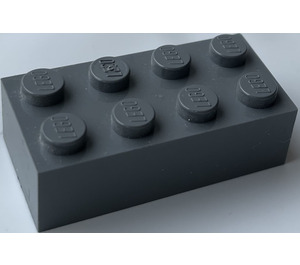 LEGO Dark Stone Gray Brick Magnet - 2 x 4 (30160)