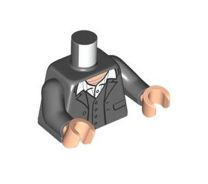 LEGO Dunkles Steingrau BTS Suga Minifig Torso (973 / 76382)