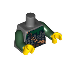 LEGO Gris pierre foncé Chaîne Mail Torse avec Courroie (76382 / 88585)
