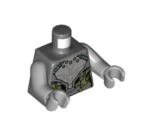 LEGO Dunkles Steingrau Chitauri Minifig Torso (973 / 76382)