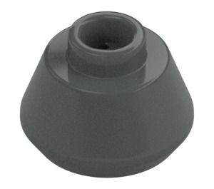 LEGO Dark Stone Gray Cone 1.5 x 1.5 Wide (33492)