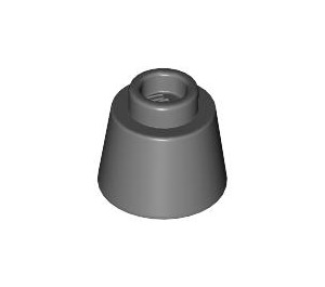 LEGO Dark Stone Gray Cone 1 x 1 Minifig Hat Fez (29175 / 85975)