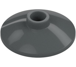 LEGO Dark Stone Gray Dish 2 x 2 (4740 / 30063)