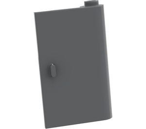 LEGO Dark Stone Gray Door 1 x 3 x 4 Right with Hollow Hinge (58380)