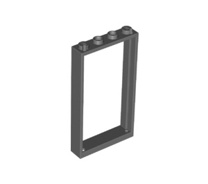 LEGO Dark Stone Gray Door Frame 1 x 4 x 6 (Single Sided) (40289 / 60596)