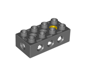 LEGO Dark Stone Gray Duplo Toolo Brick 2 x 4 (31184 / 76057)