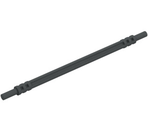 LEGO Dark Stone Gray Flexible Axle 11 (32199 / 55709)