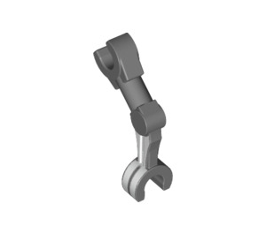 LEGO Dark Stone Gray Grevious Arm Left (16306 / 36167)