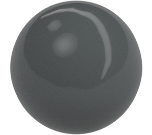 LEGO Gris piedra oscuro Hard Plástico Pelota 52mm (22119 / 23065)