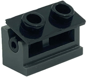 LEGO Dark Stone Gray Hinge Brick 1 x 2 Assembly