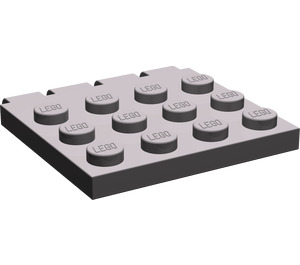 LEGO Gris pierre foncé Charnière assiette 4 x 4 Véhicule Roof (4213)
